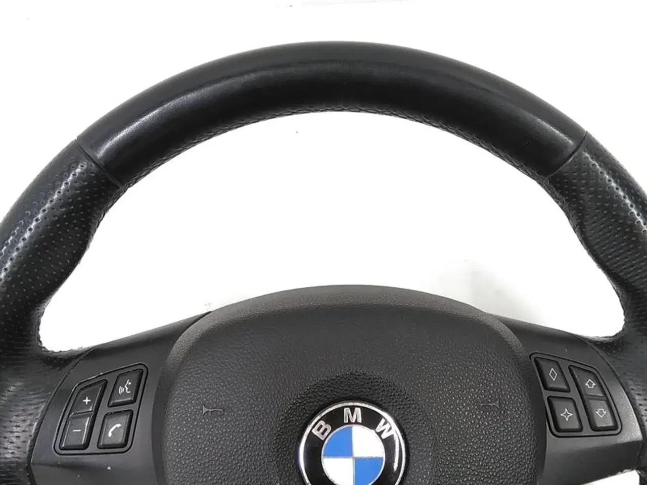 Billede 4 - Sportsrat M-Technic læder airbag C50668 BMW E87 E90 E91 E92 E93 E81 E82 E87LCI E88 E90LCI E91LCI X1 (E84) E92LCI E93LCI