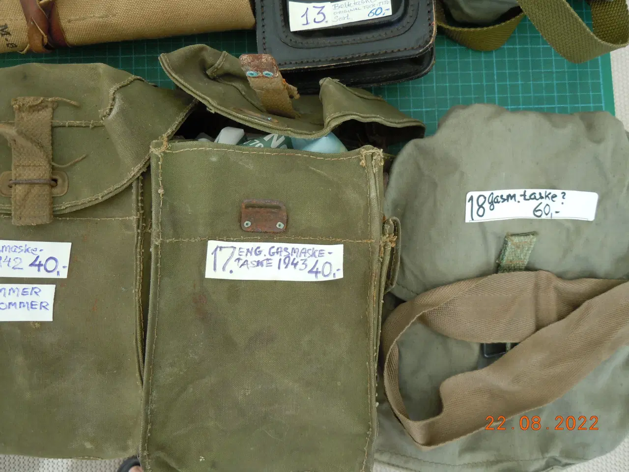 Billede 5 - Patrontasker. Andre militære tasker.
