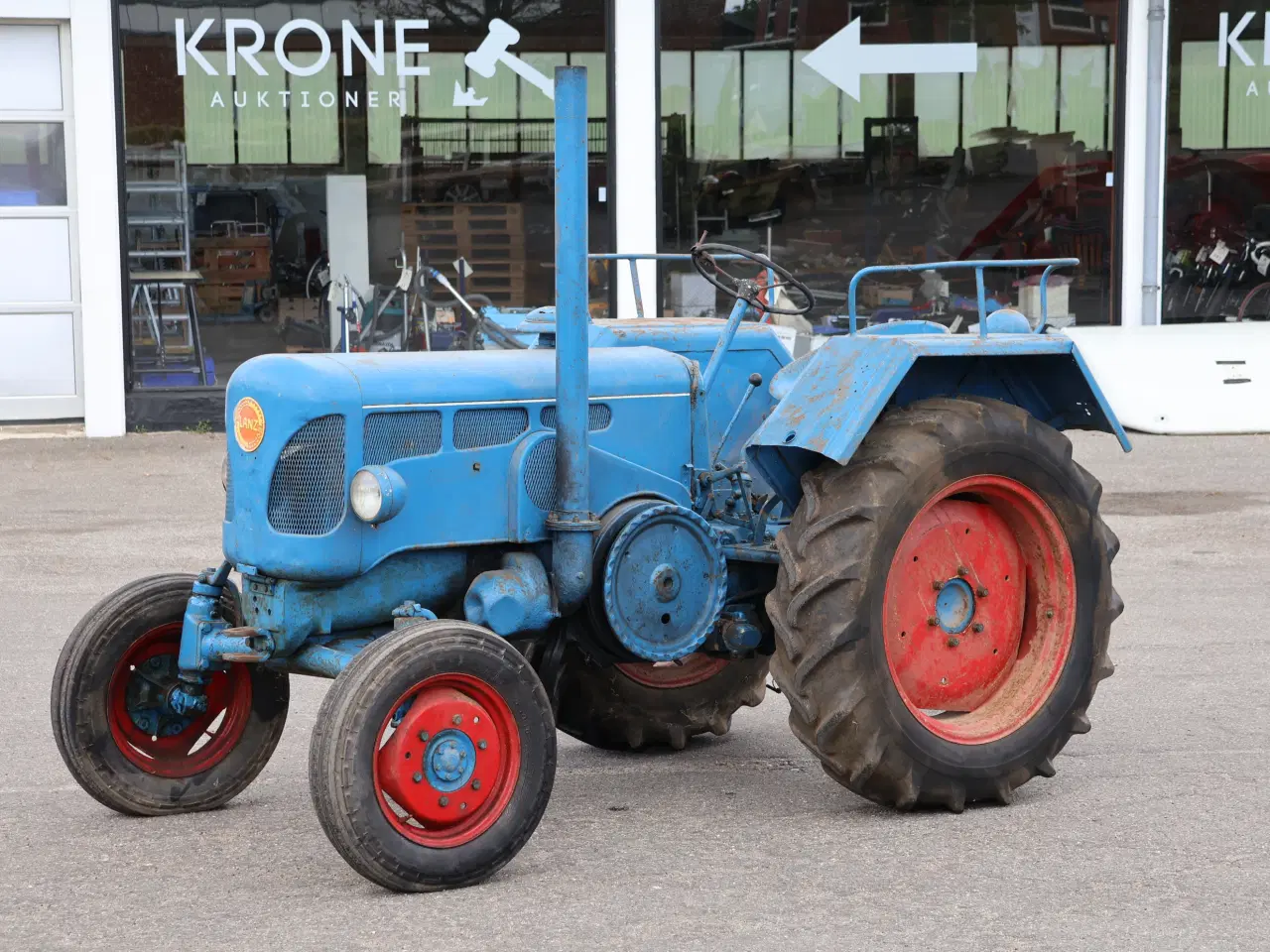 Billede 5 - Lanz Bulldog D2416, 1 cylinder diesel, 2,6L