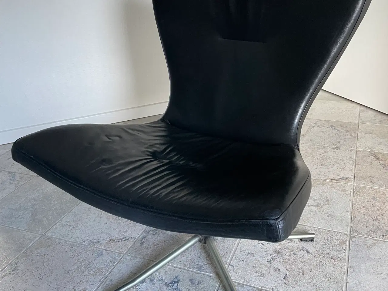 Billede 1 - Conform Gyro læder lænestol