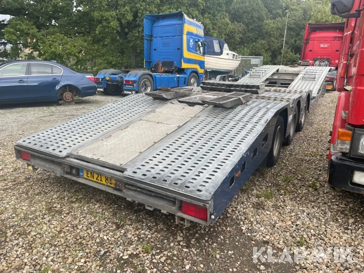 Billede 4 - Maskin/Autotransporttrailer Aksoylu AKT3
