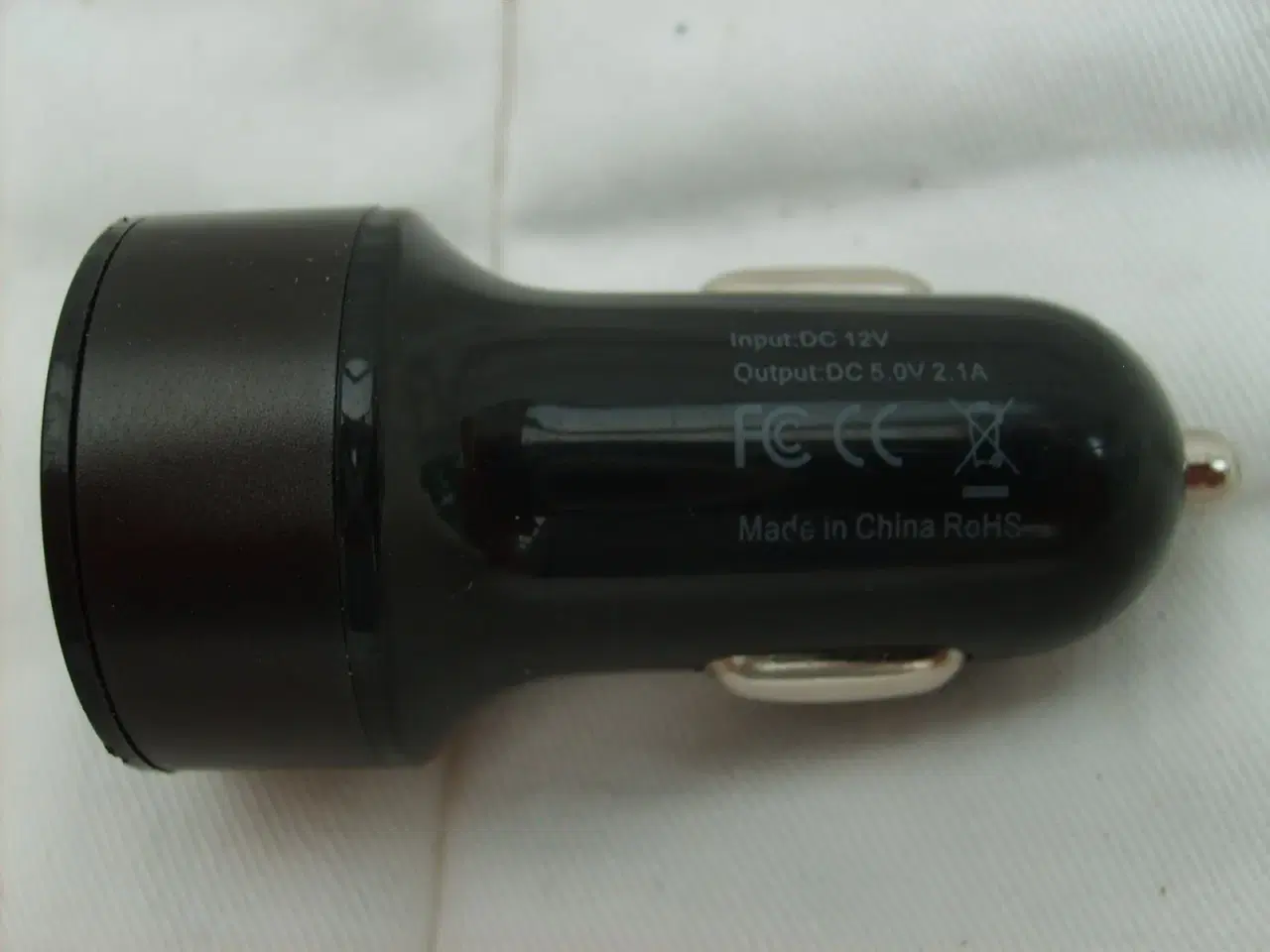 Billede 1 - Autolader/Cigartænderadapter 2 USB stik 2,1A og 1A