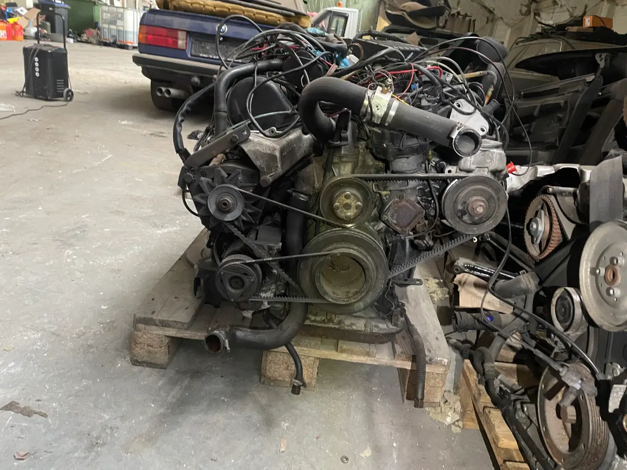 Billede 7 - Mercedes w126 motor og gearkasse 