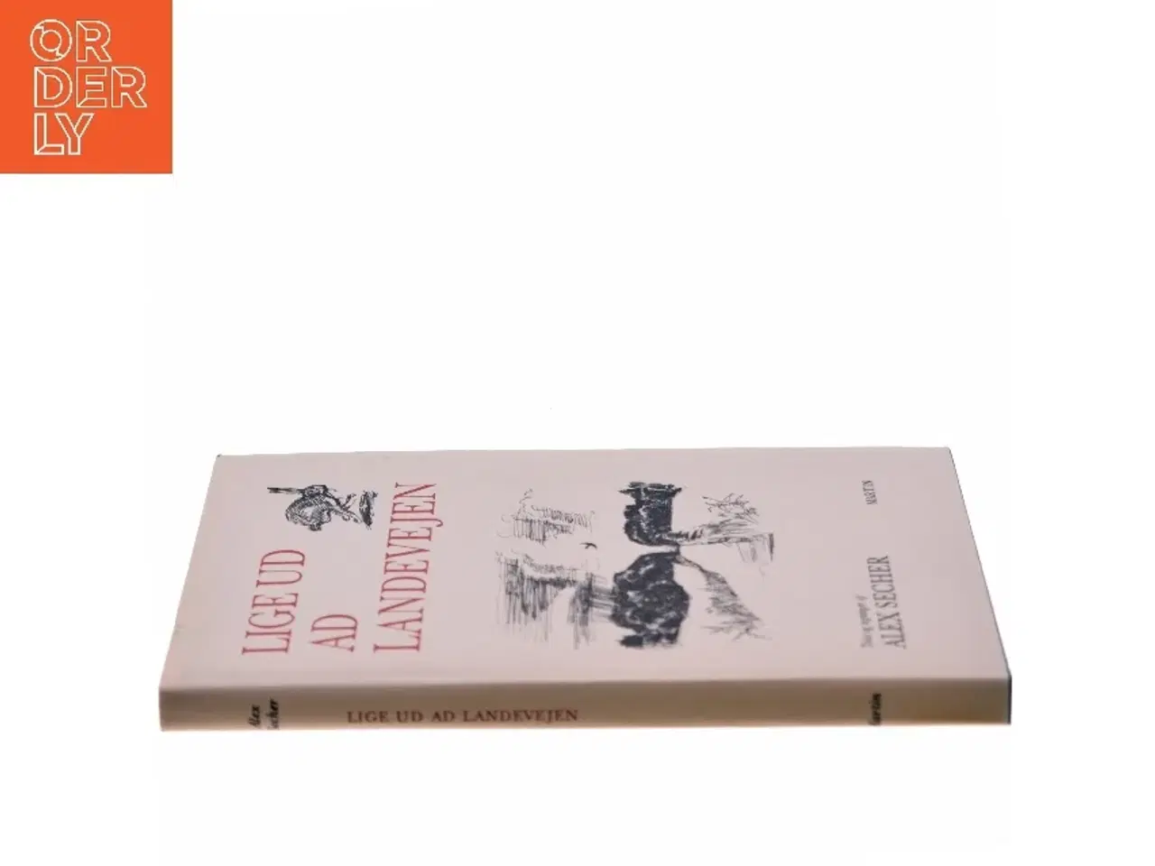 Billede 2 - Bog: Lige ud ad landevejen af Alex Secher fra Martin