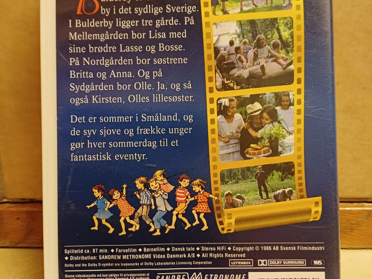 Billede 2 - VHS Alle vi børn i Bulderby af Astrid Lindgren