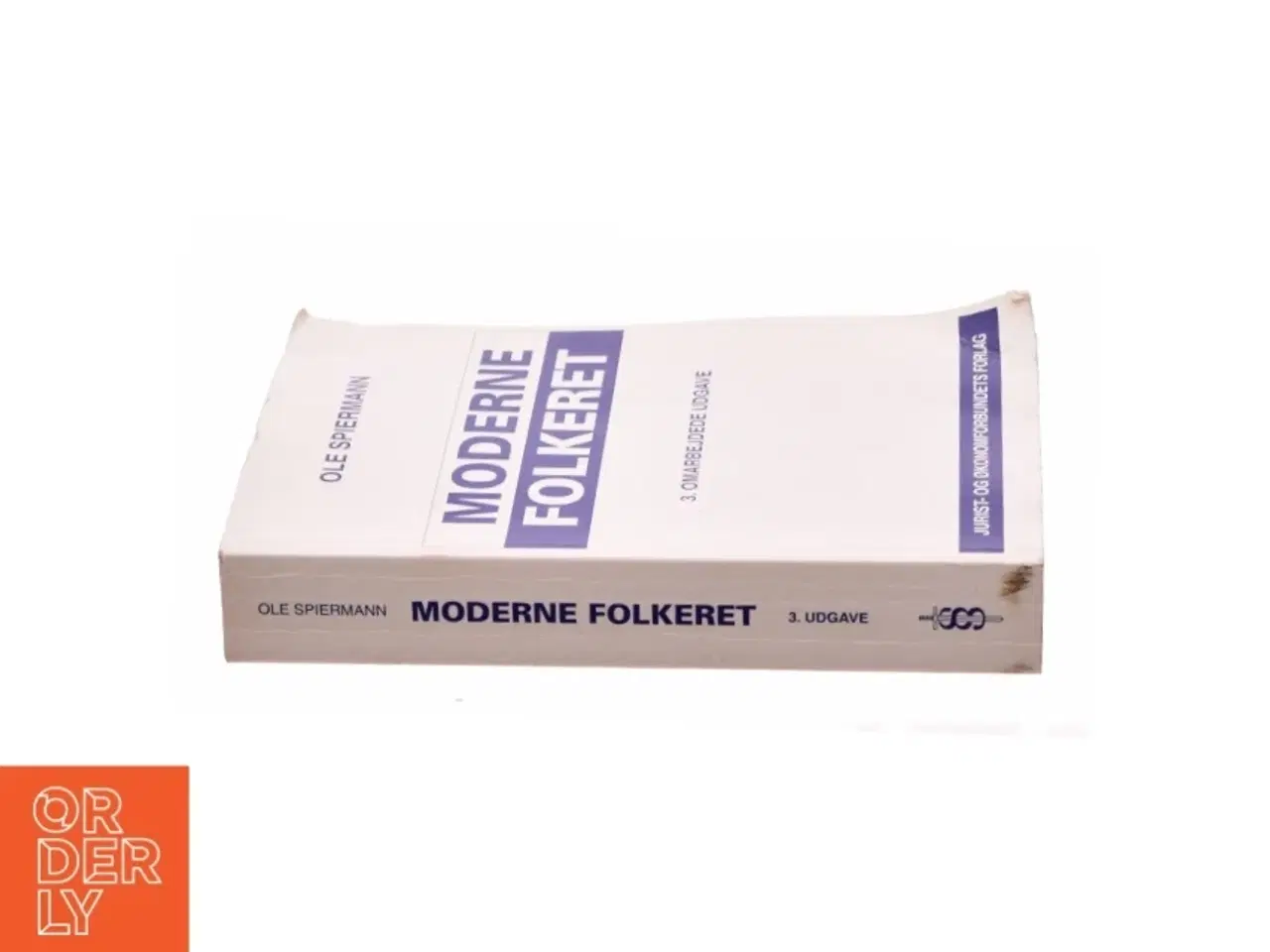 Billede 2 - Moderne folkeret af Ole Spiermann (Bog)