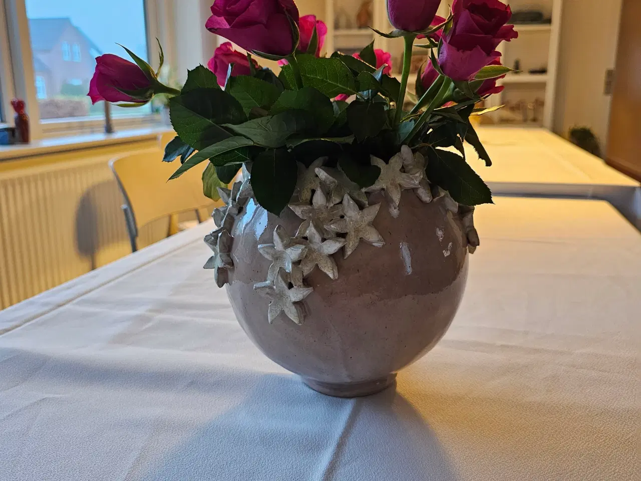 Billede 2 - Vase i stentøj keramik 