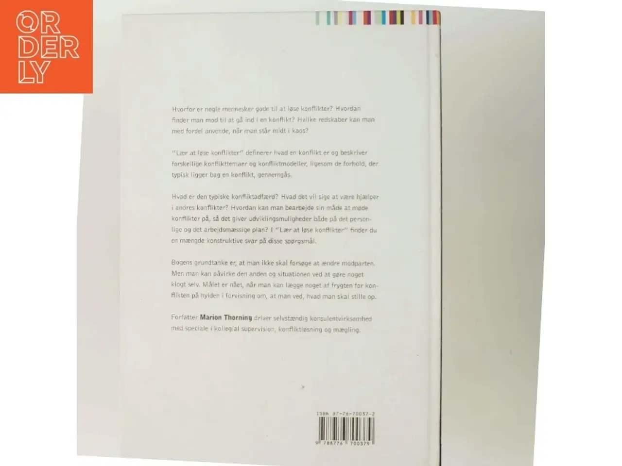 Billede 3 - Lær at løse konflikter af Marion Thorning (Bog)