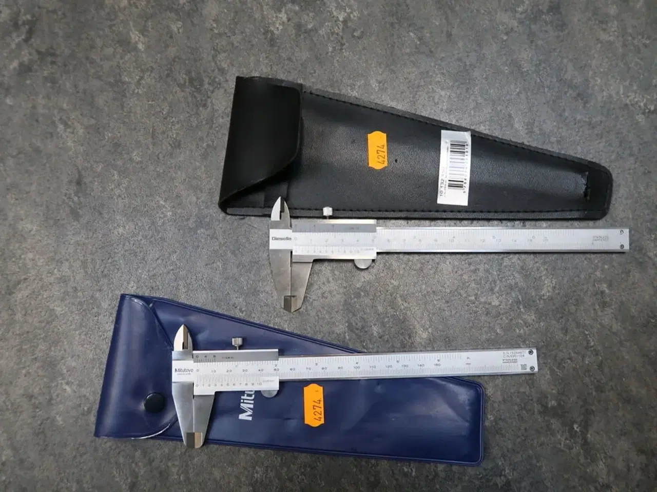 Billede 1 - 2 stk. skydelærer DIESELLA, MITUTOYO