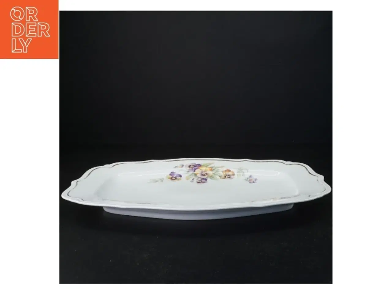 Billede 2 - Porcelæns fad fra Bavaria (str. 38 x 25 cm)