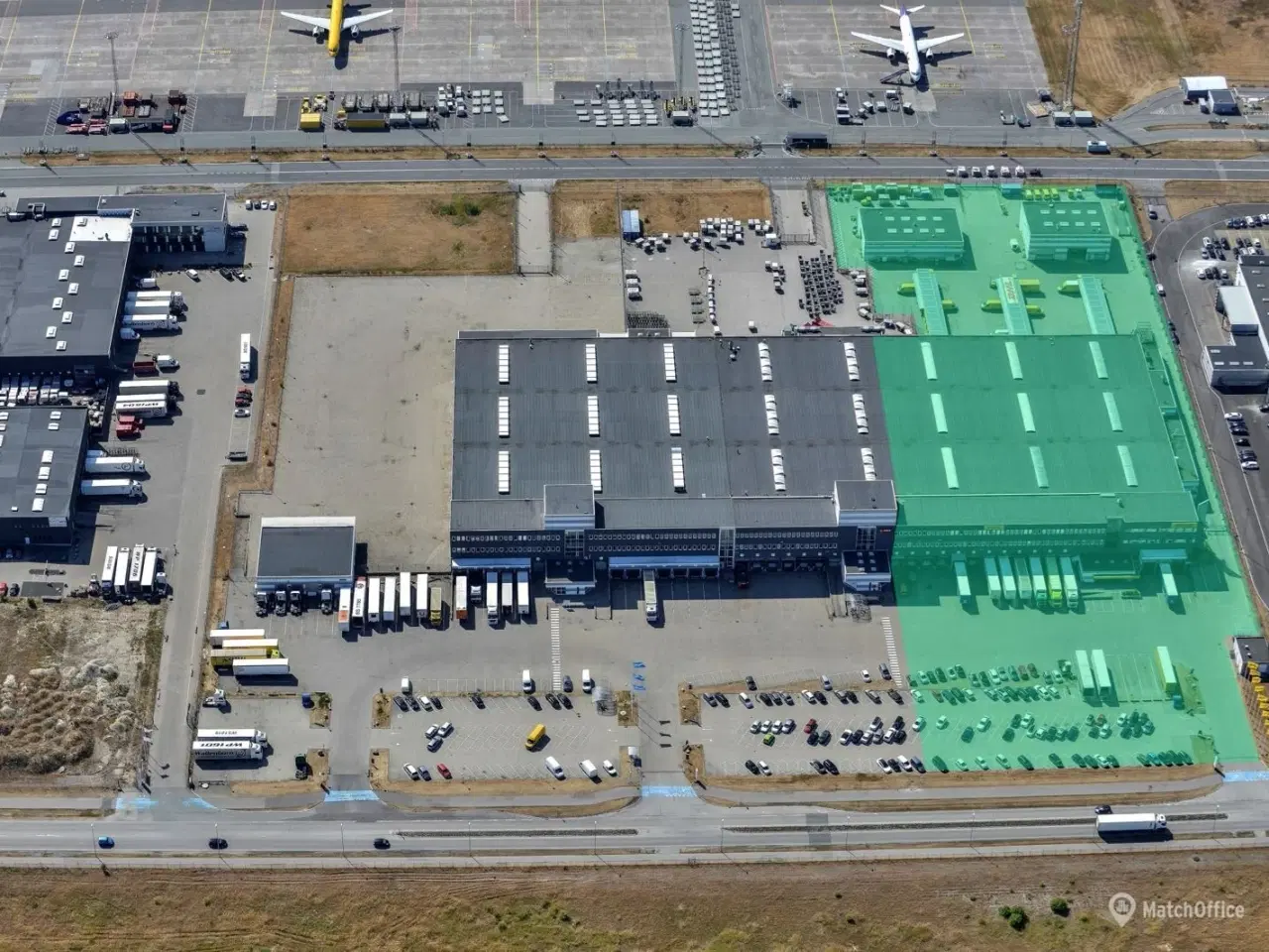 Billede 1 - Unique logistics property with direct access to CPH Airport