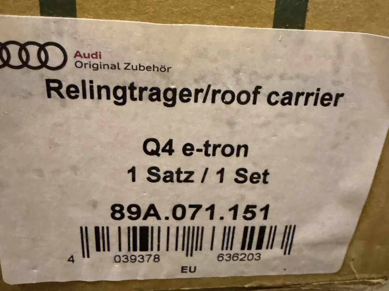 Billede 5 - Tagbøjler Audi Q4 SUV