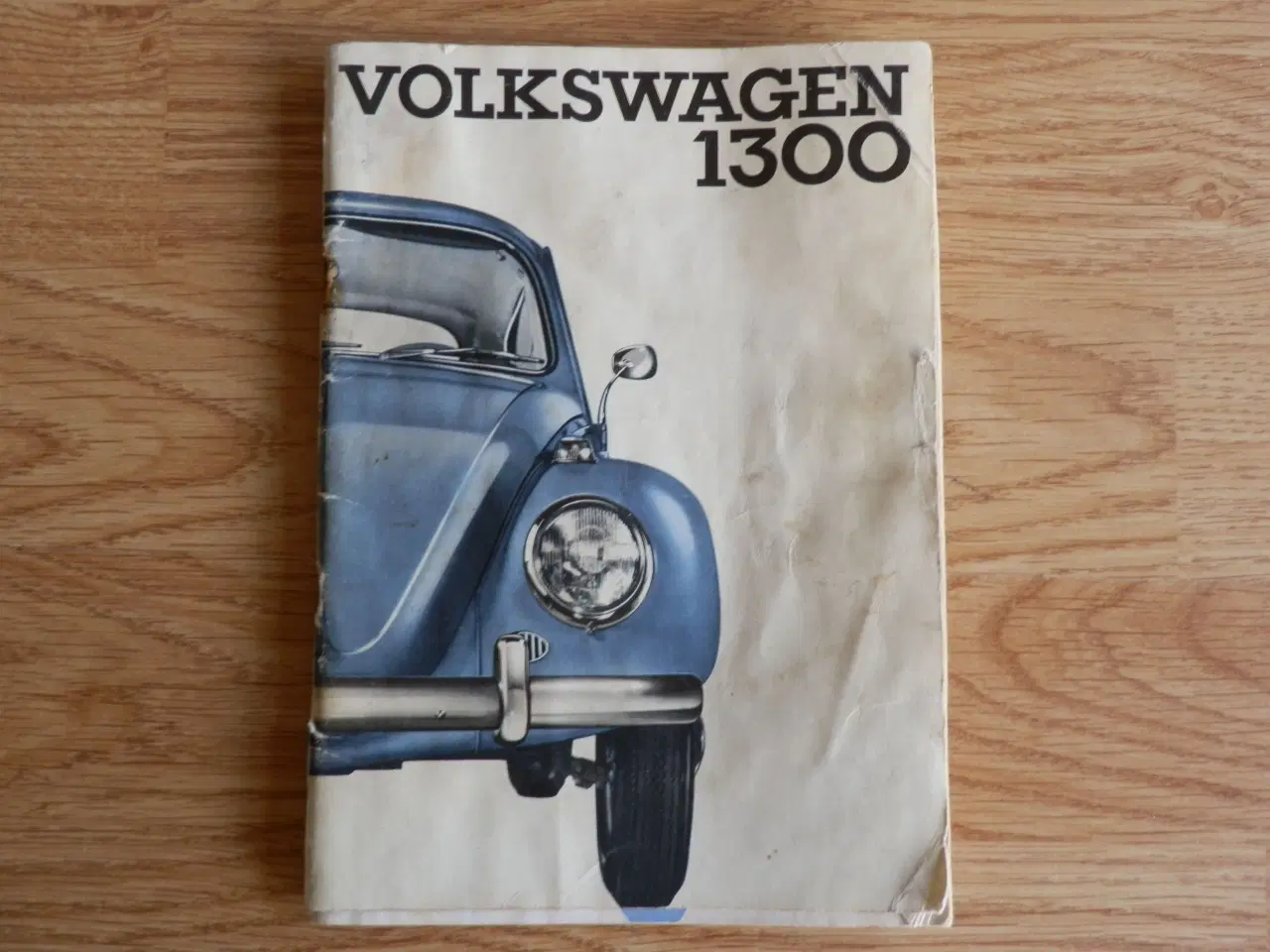 Billede 1 - Instruktionsbog til VW 1300 årg. 1965 