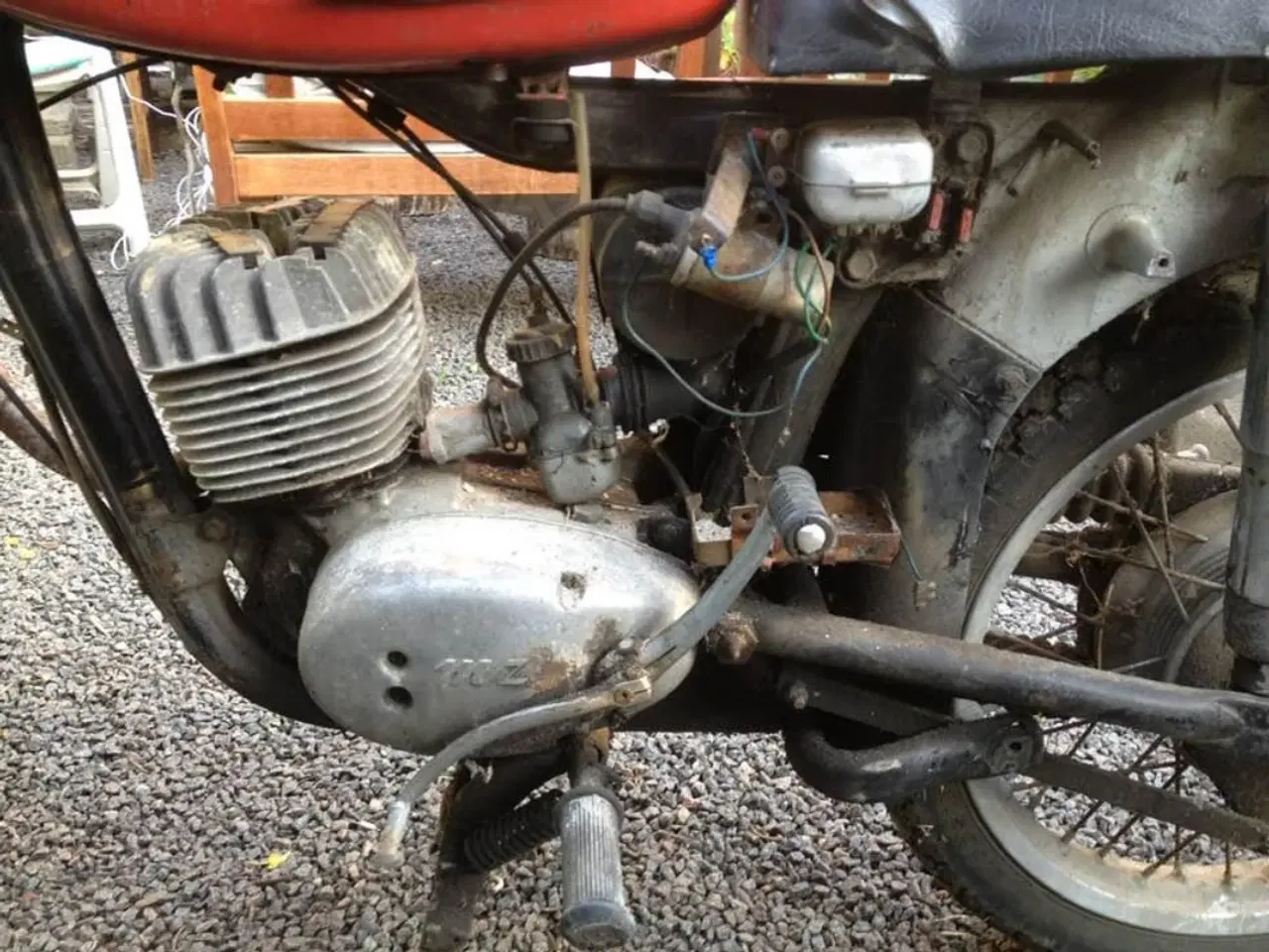 Billede 2 - Reservedele til veteran MZ TS 150 årg 1973