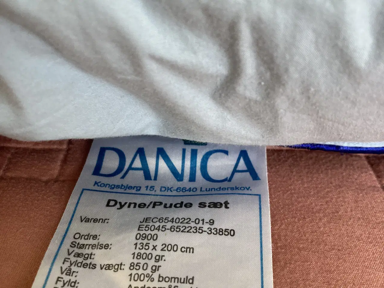 Billede 3 - Dyne og pude sæt