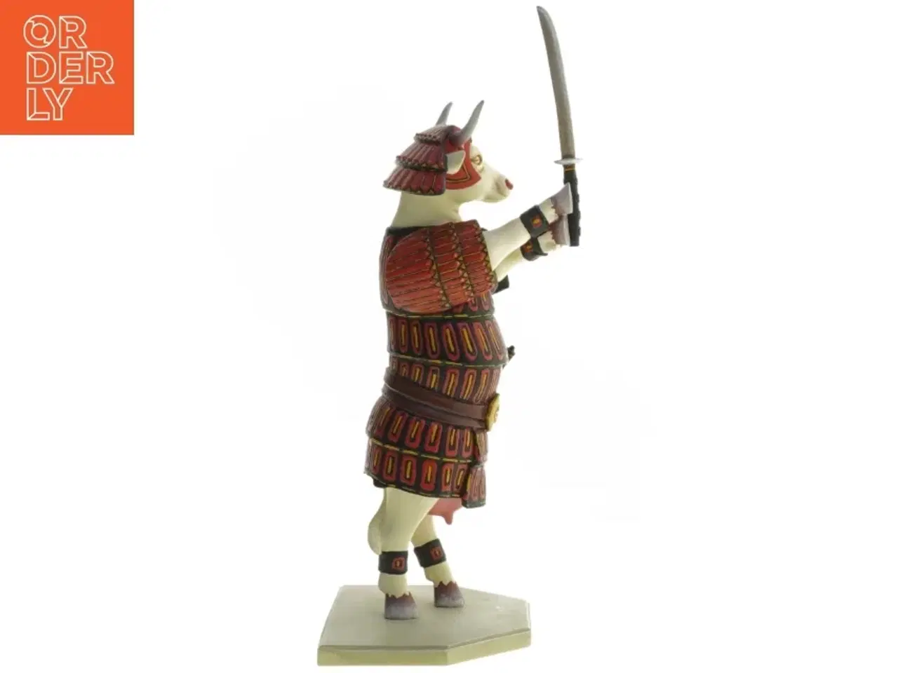 Billede 3 - Figur af samurai ko fra CowParade (str. 25 cm)