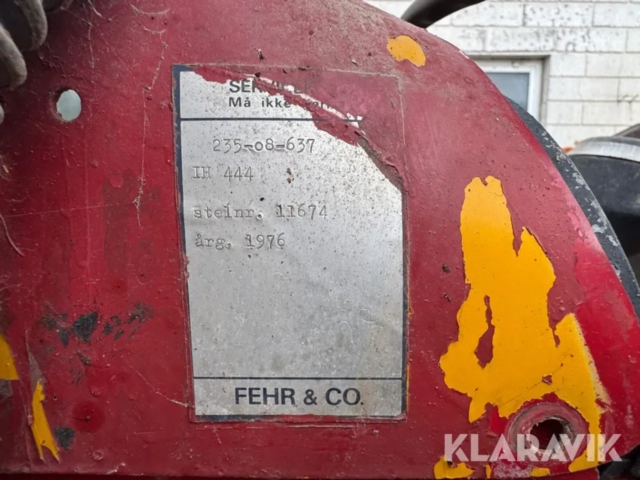 Billede 5 - Traktor International IH 444