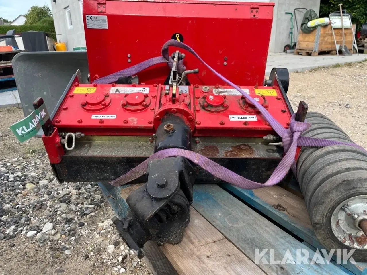 Billede 8 - Rotorharve med såmaskine til græsplæne Ferrari MTL 75