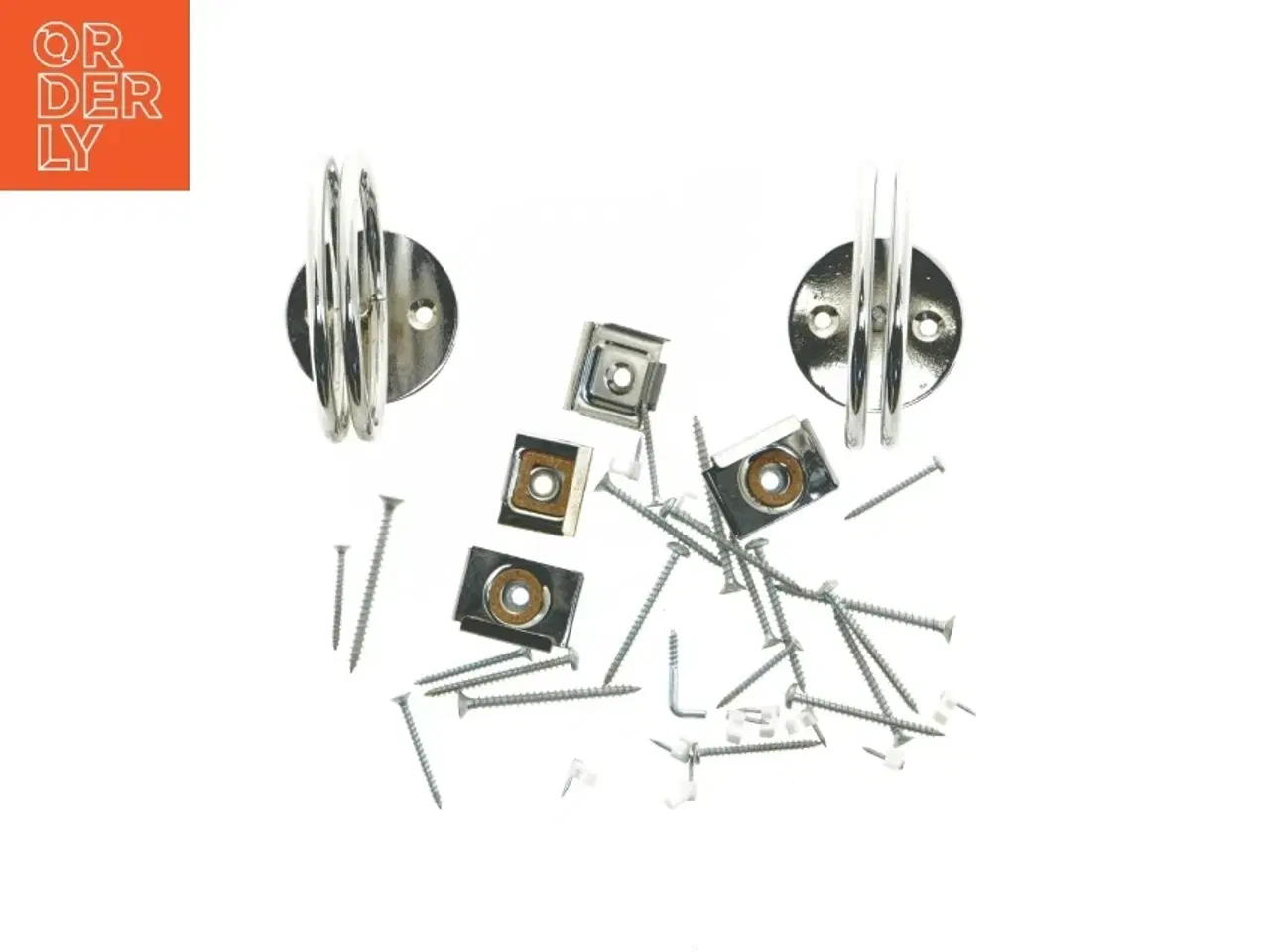 Billede 1 - Vægophængt håndklædeholder eller lign. (str. 13 x 9 x 6 cm)