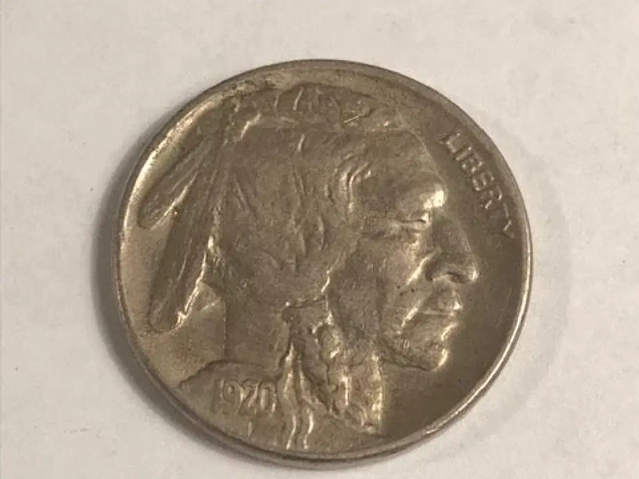 Billede 1 - Buffalo Nickel 1920 USA