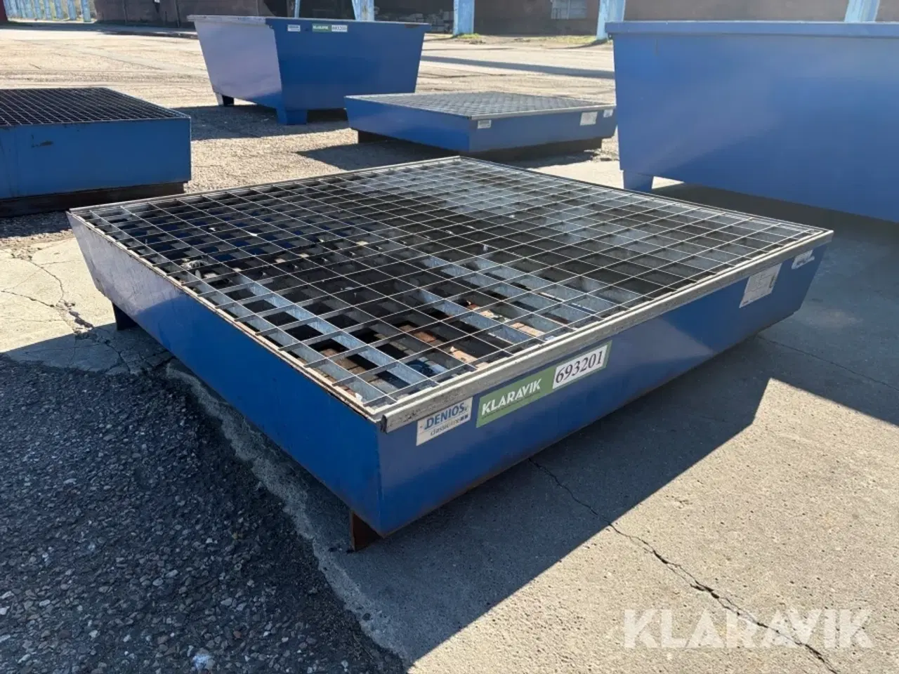Billede 3 - Opsamlingskar / spildbakke Denios Classic-line 4 FC