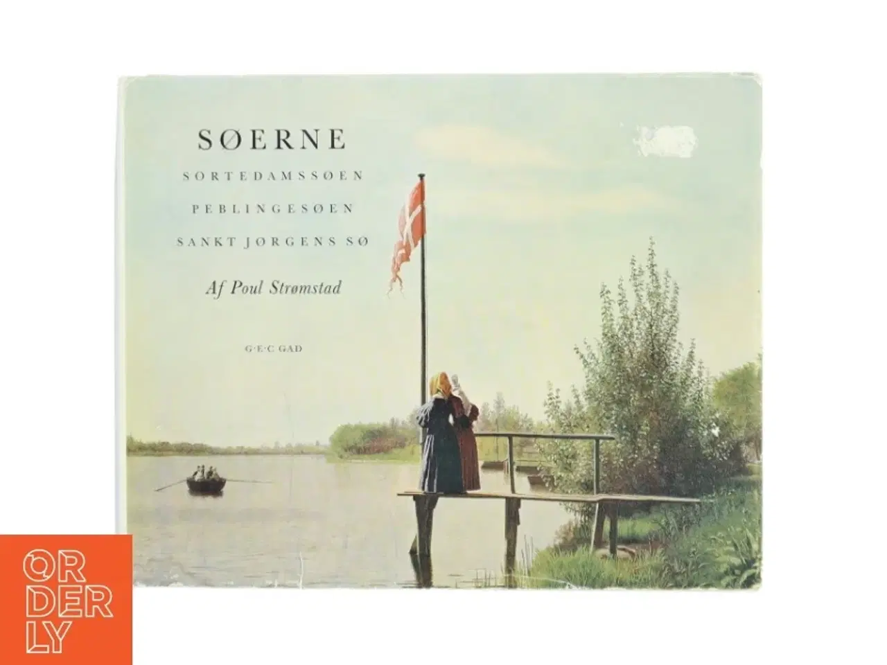 Billede 1 - Søerne Sortedamssøen, Peblingesøen og Sankt Jørgens Sø. af Poul Strømstad (BOG)