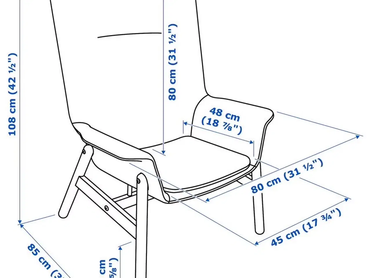 Billede 3 - Lænestol, som ny