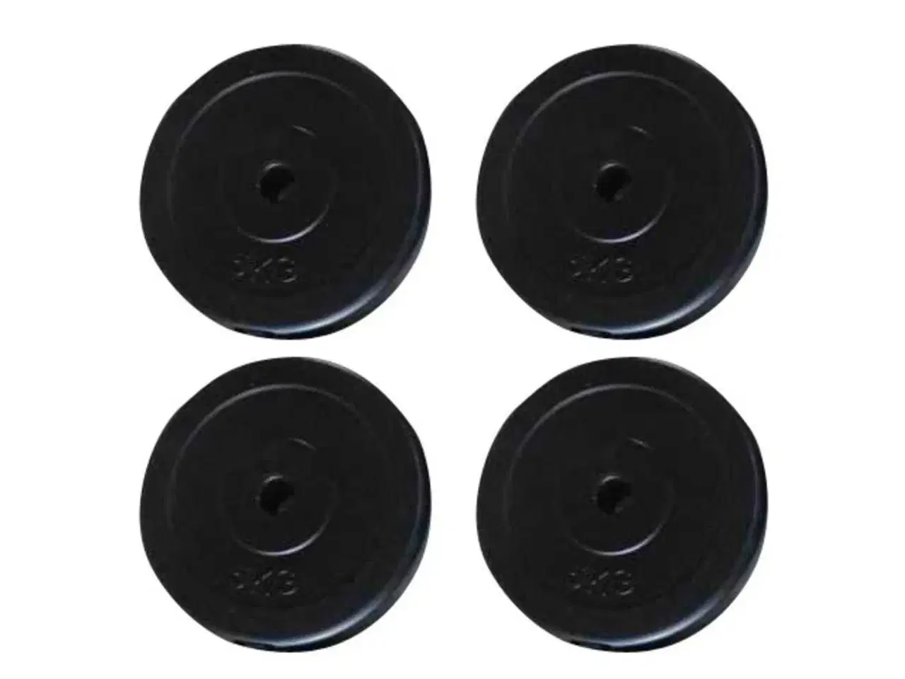 Billede 1 - Vægtplader 4 stk. 20 kg
