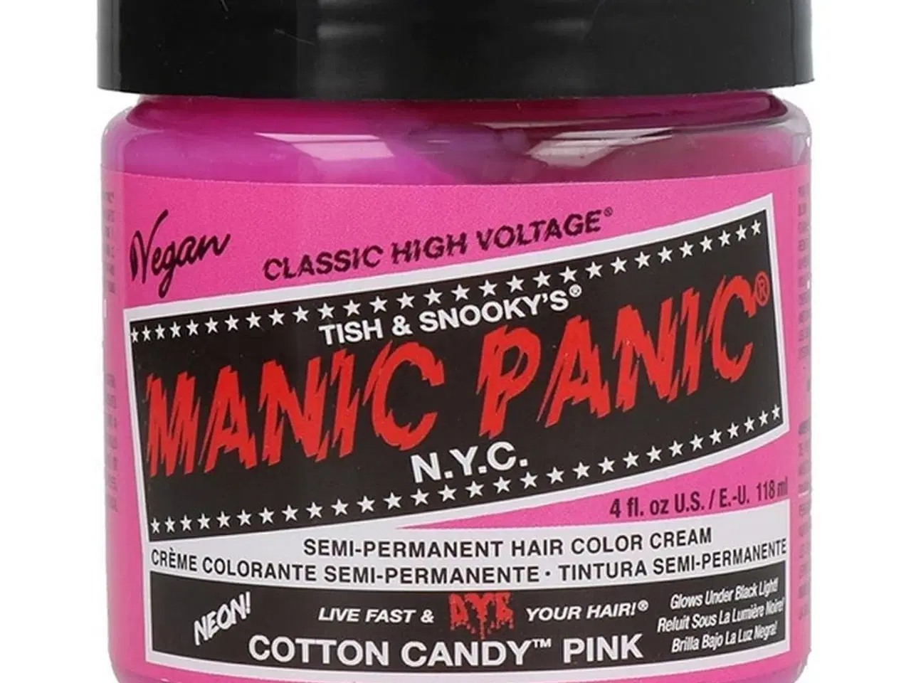 Billede 1 - Permanent Farve Classic Manic Panic ‎HCR 11004 Cotton Candy Pink (118 ml)