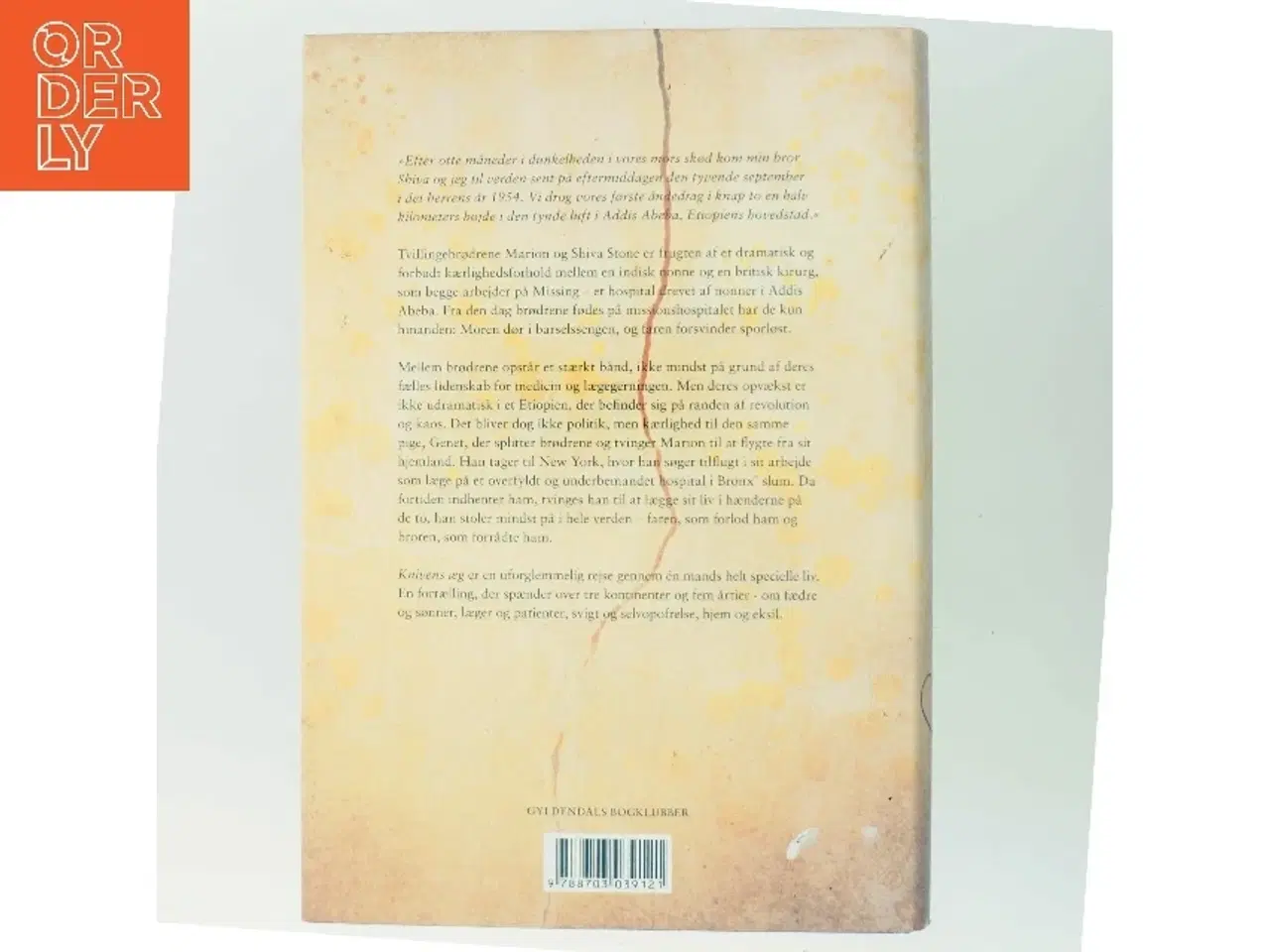 Billede 3 - Knivens æg : roman af Abraham Verghese (Bog)