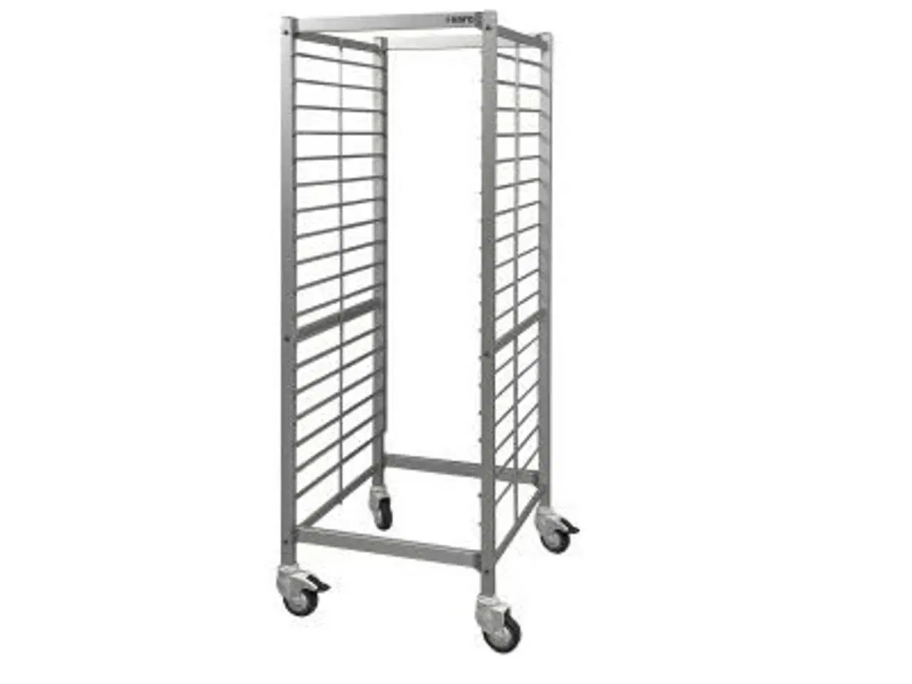 Billede 1 - Smal Stikvogn i Aluminium (400mm) – 18x GN 1/1