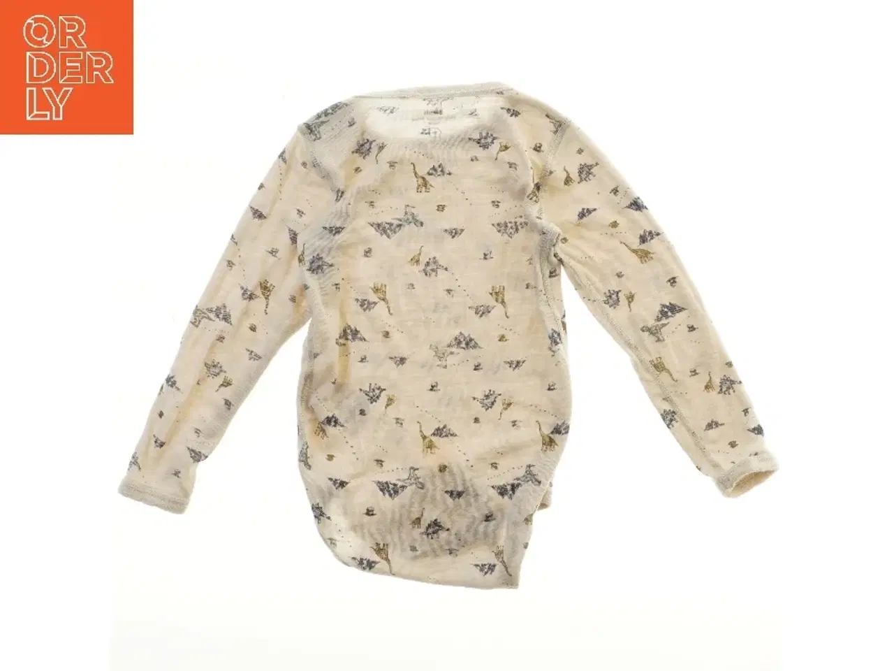 Billede 2 - Langærmet bodystocking med print fra Be Kids (str. 92)