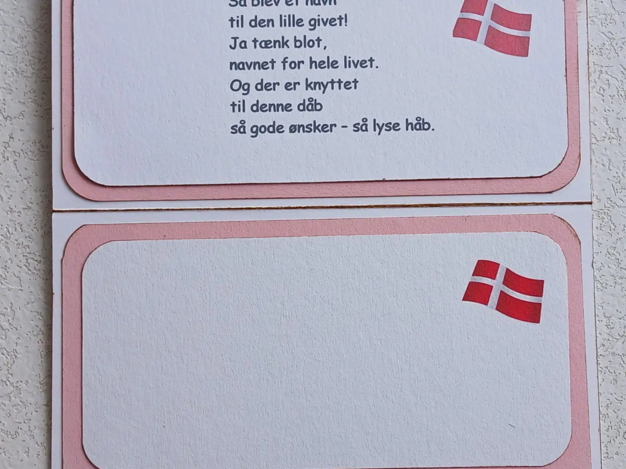 Billede 2 - Dåbskort til drenge og piger sælges