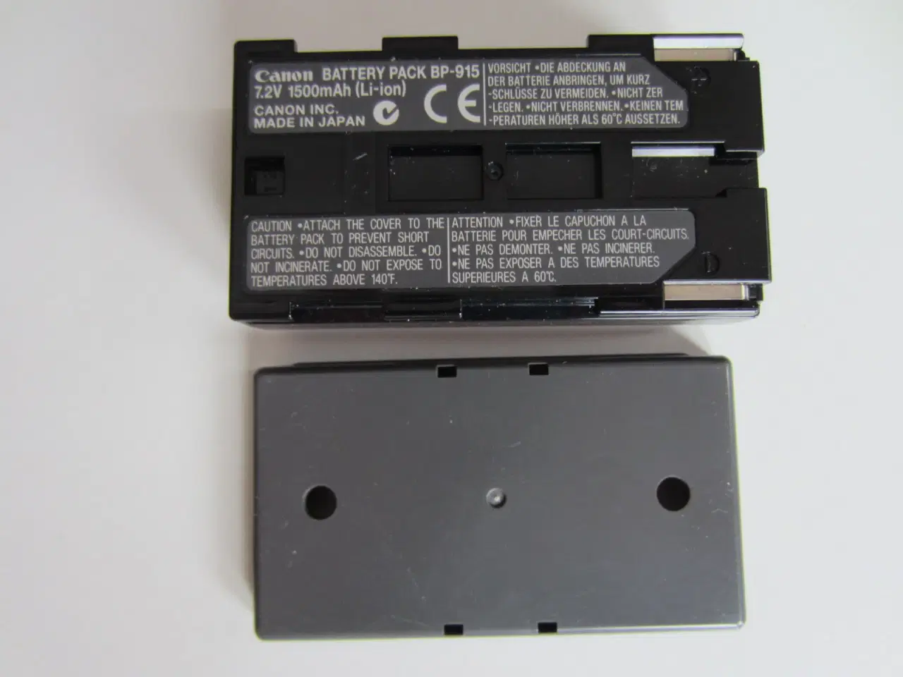 Billede 1 - Originalt Canon BP-915 Li-Ion batteri 7,2V 1500mAh