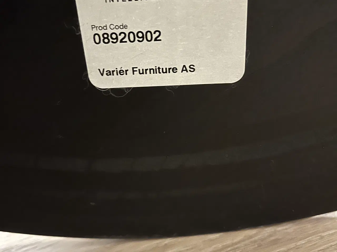 Billede 9 - Varier Peel Club loungestol med sort anilin læder.