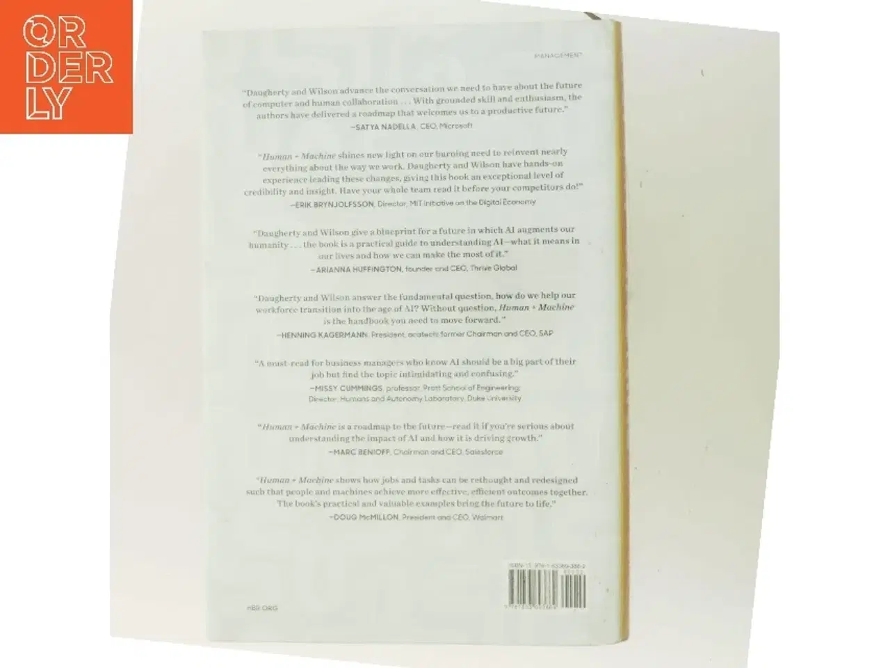 Billede 3 - Human + machine : reimagining work in the age of AI (Bog)