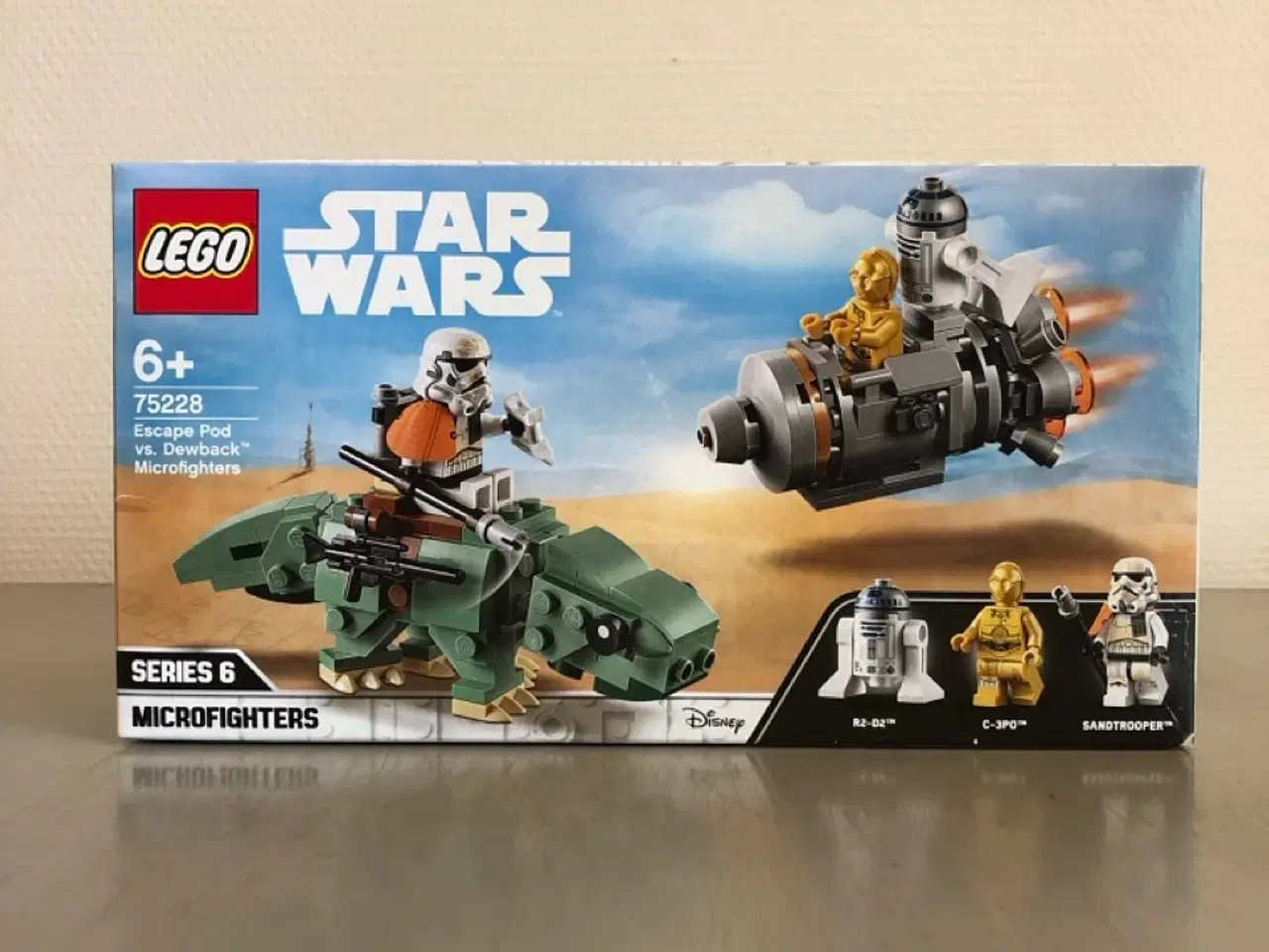 Billede 1 - LEGO Star Wars 75228 Escape Pod vs. Dewback microf