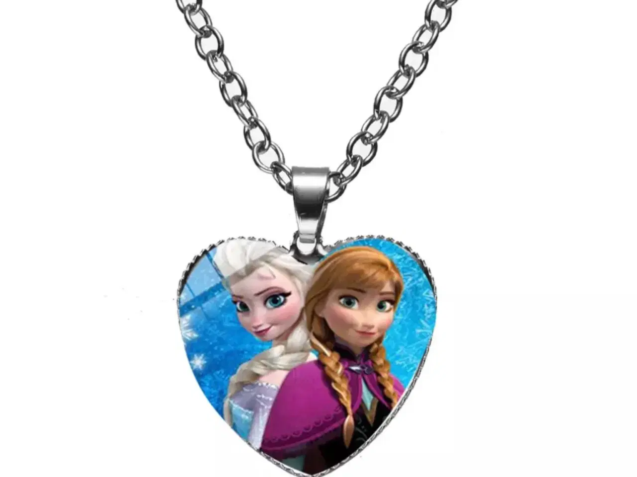 Billede 8 - Frost halskæde med Elsa og Anna fra Frost