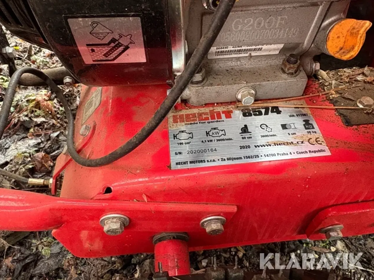 Billede 11 - Benzindrevet løvsuger / løvopsamler HECHT 8574