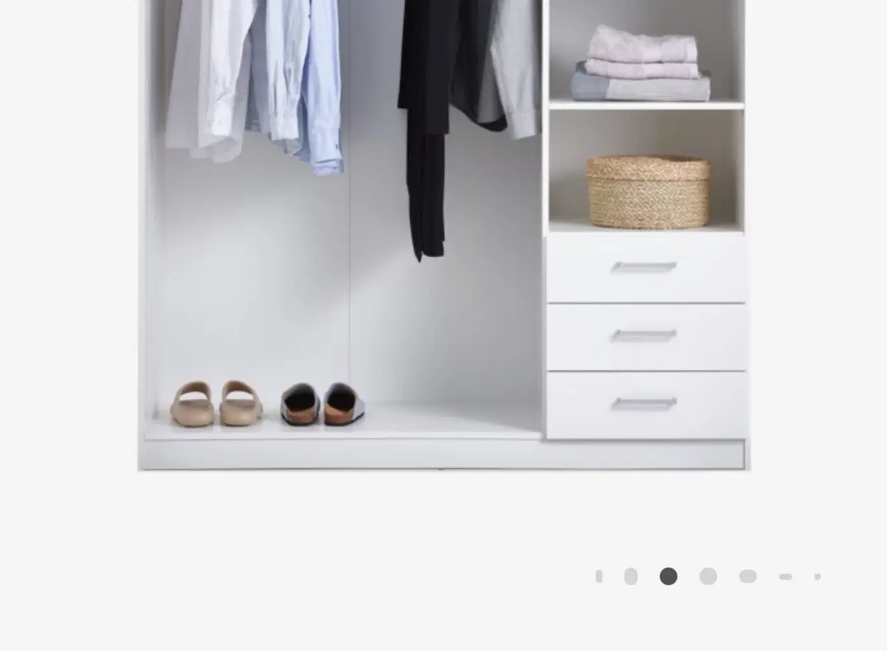 Billede 5 - Fandrup garderobeskab fra Jysk 