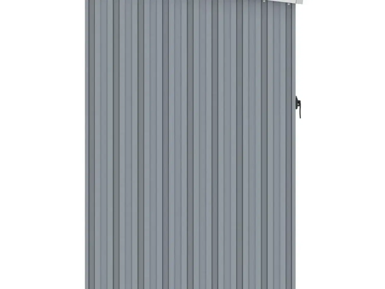 Billede 4 - Haveskur 87x98x159 cm galvaniseret stål grå