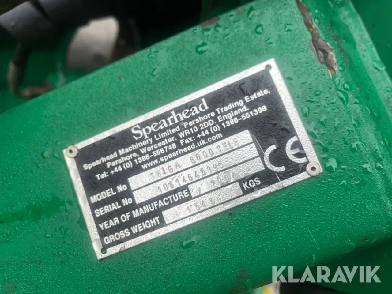 Billede 7 - Rabatklipper Spearhead Twiga 6000Tele med klipper og Slagleklipper