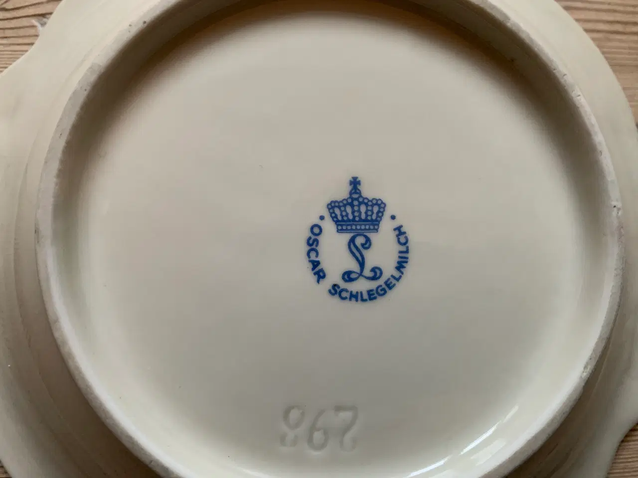Billede 2 - Et meget smukt fad fra Oscar Schlegelmilch
