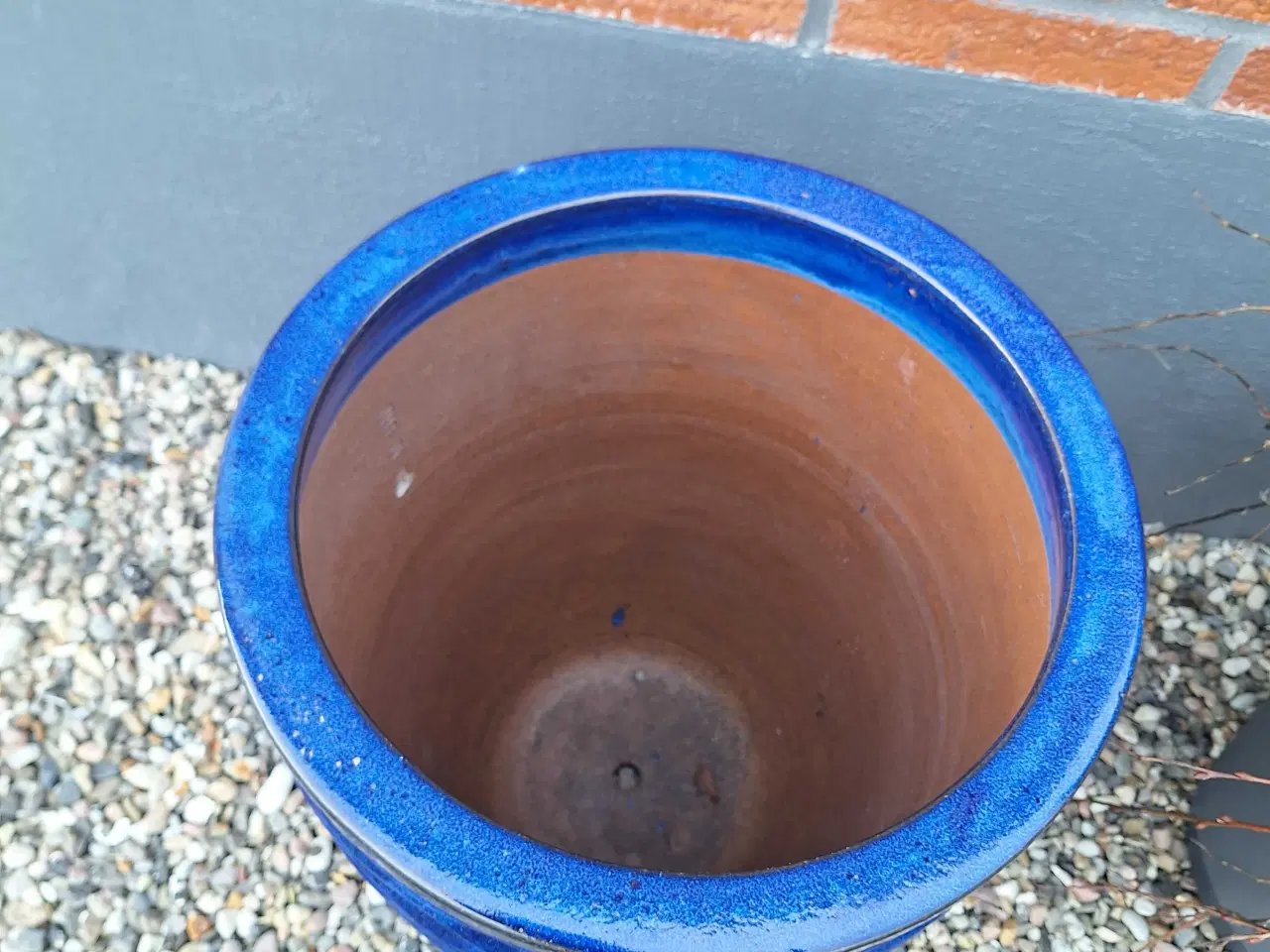 Billede 2 - 4 stk blåvands krukker