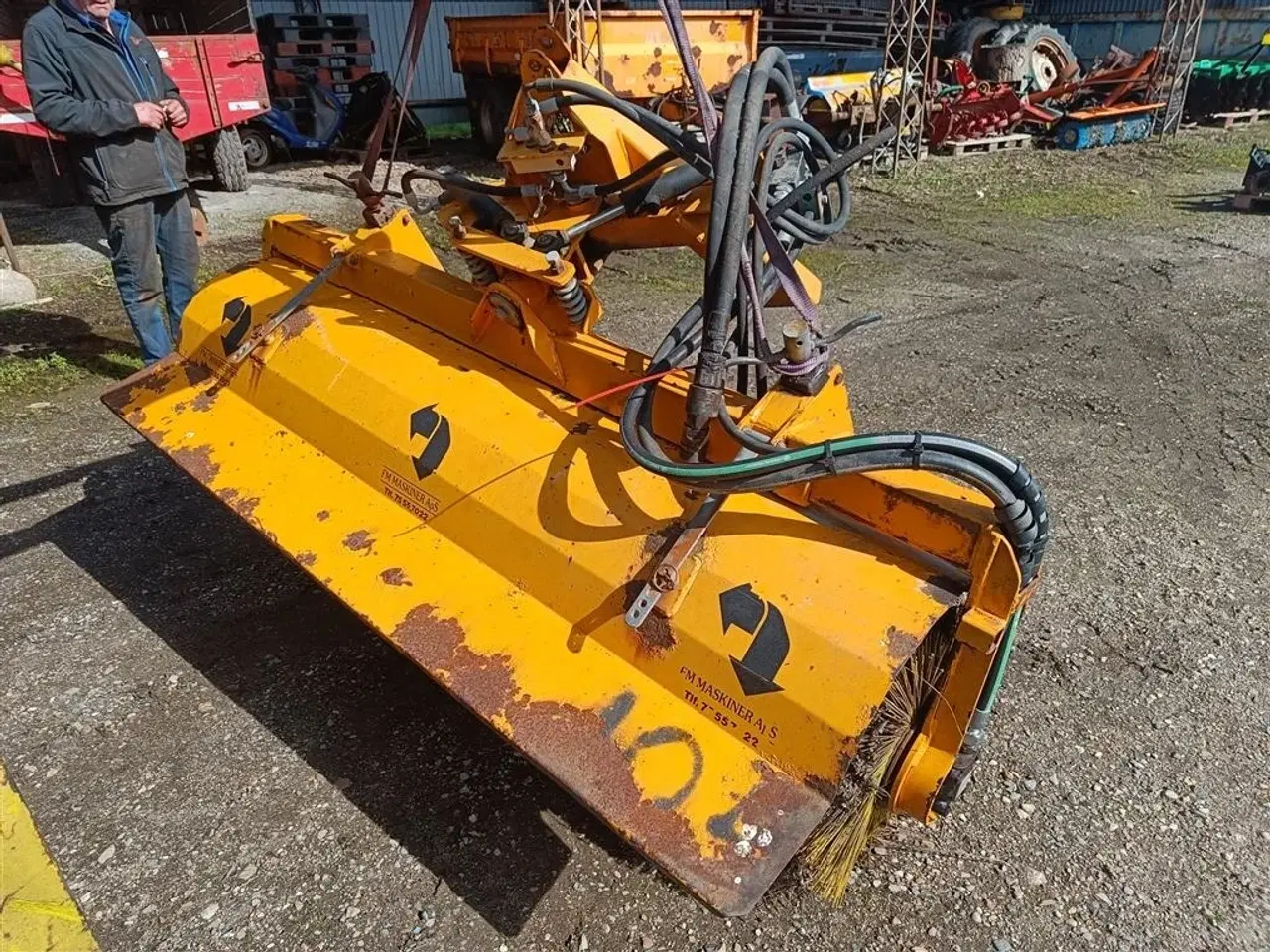 Billede 1 - FM hydraulisk kost