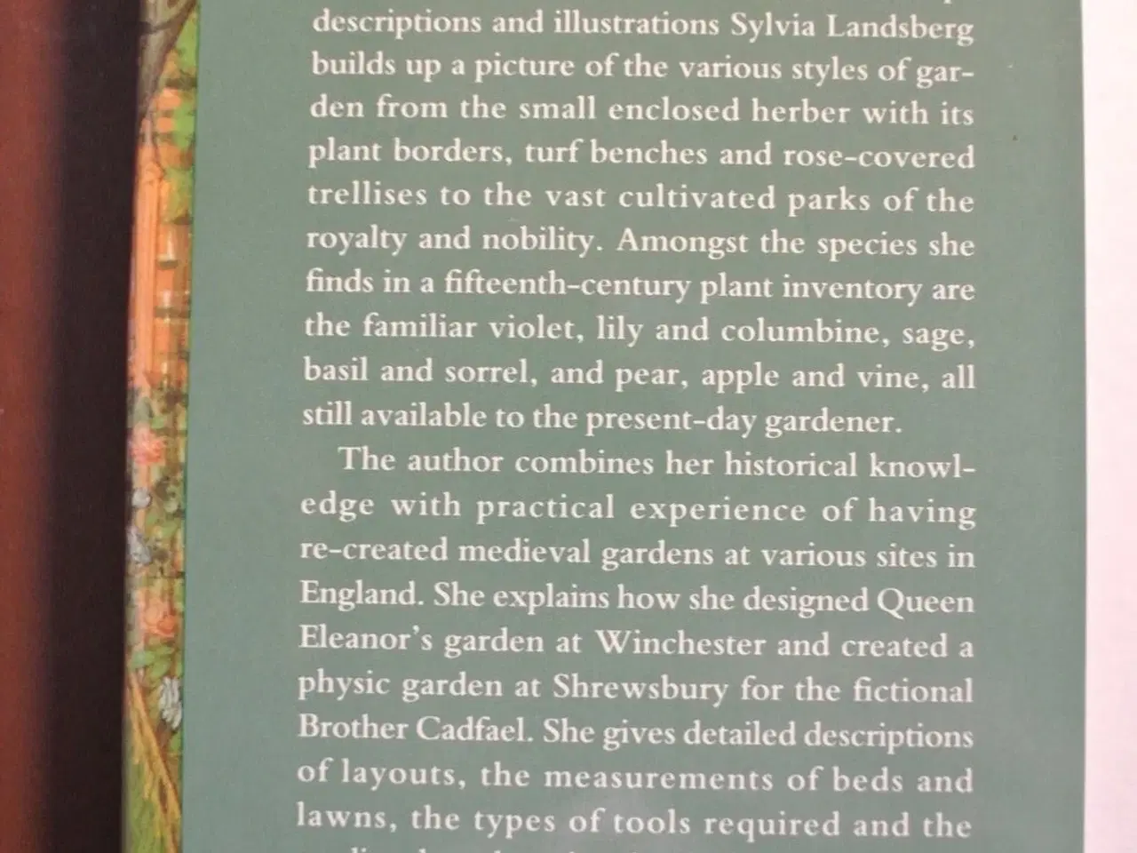 Billede 3 - the medieval garden, by sylvia landsberg, emne: hu