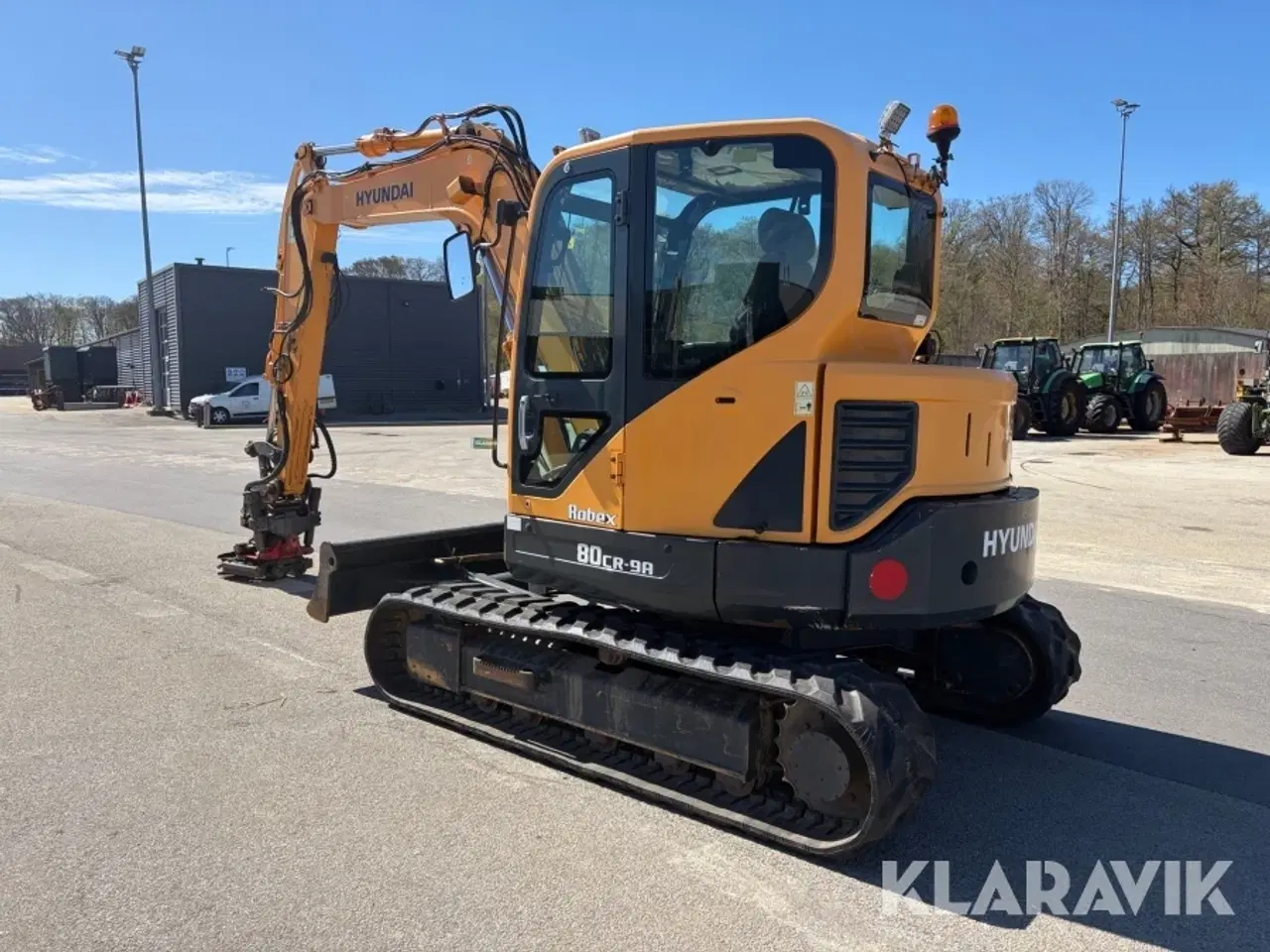 Billede 3 - Gravemaskine Hyundai ROBEX80CR-9A Rotortilt og centralsmørning