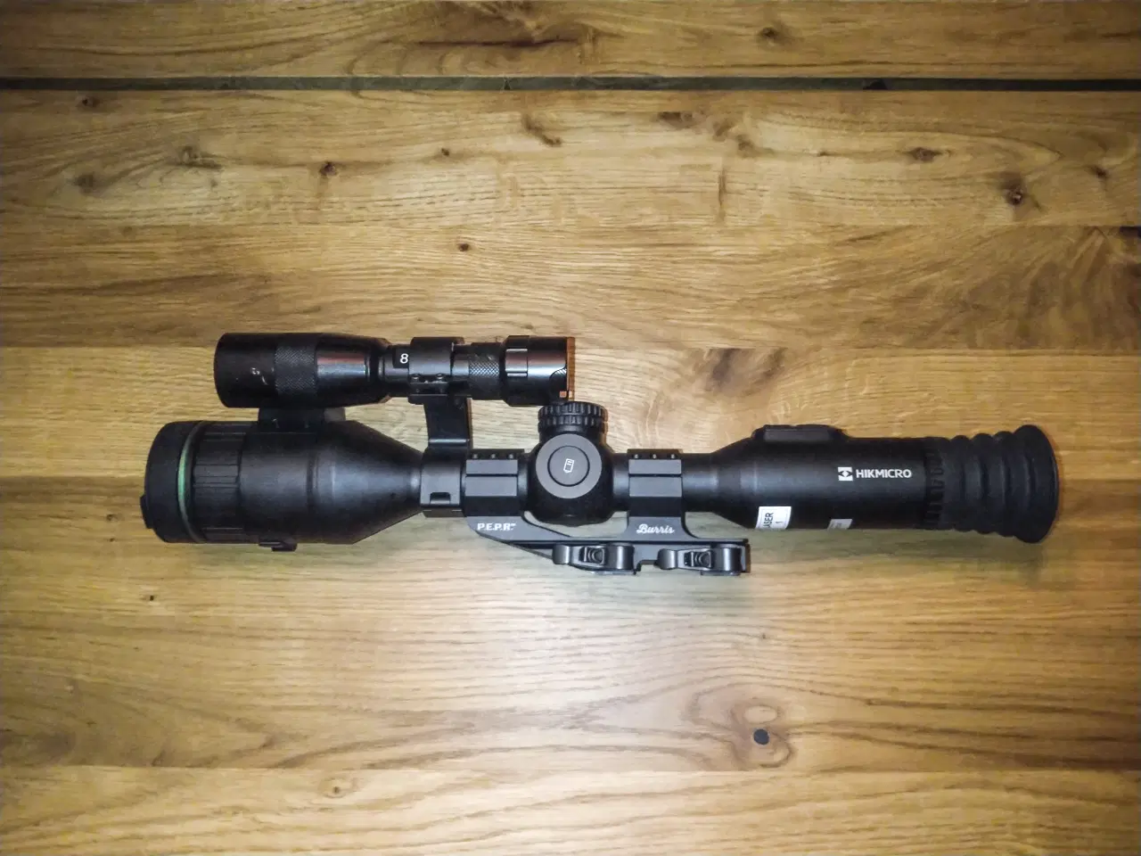 Billede 2 - Hikmicro Alpex 4k LRF, IR lygte samt montage