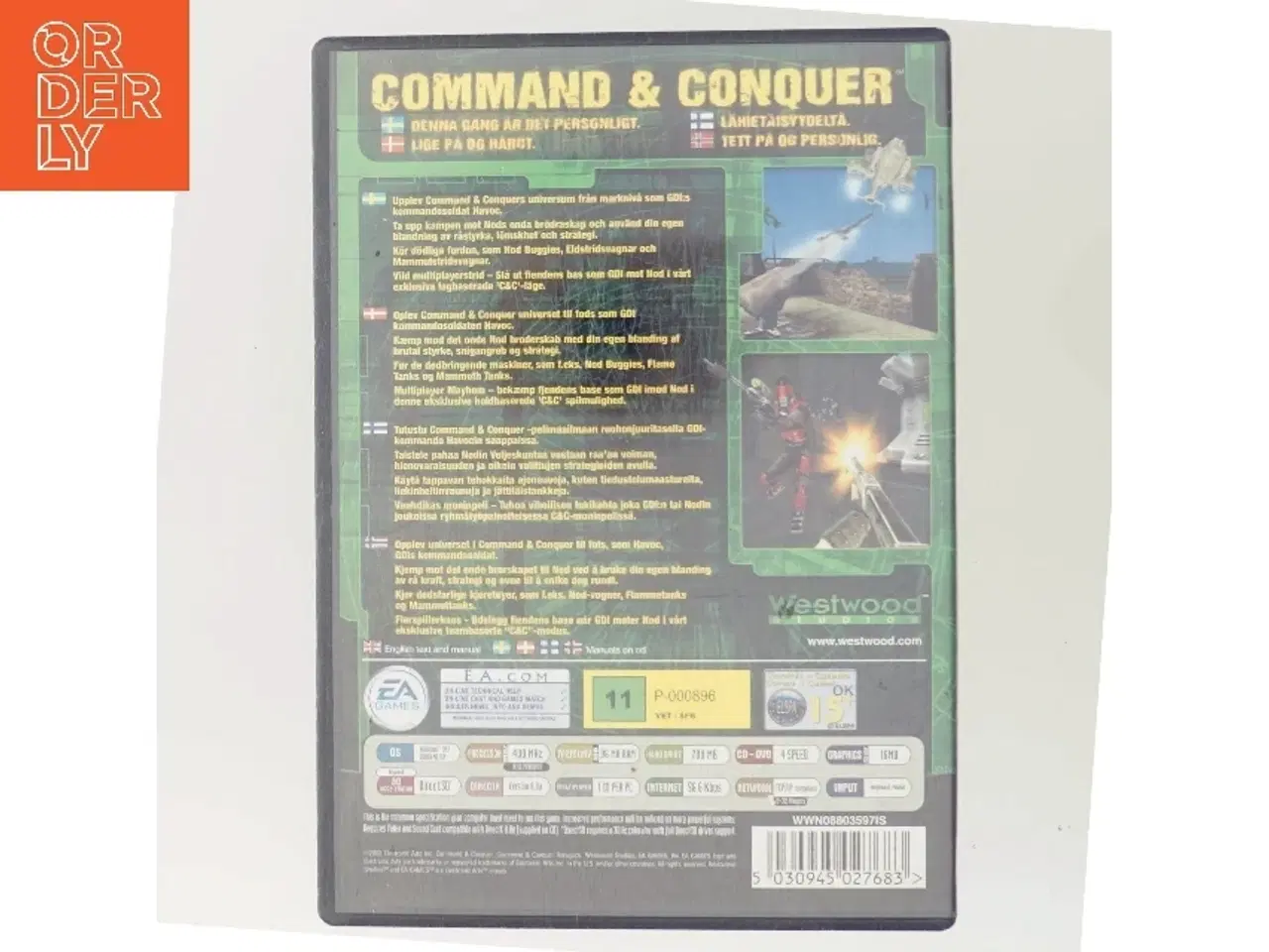 Billede 3 - Command & Conquer: Renegade (DVD)
