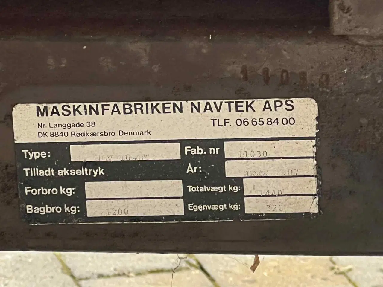 Billede 5 - Tipvogn - NAVTEK  NLV 10-BT